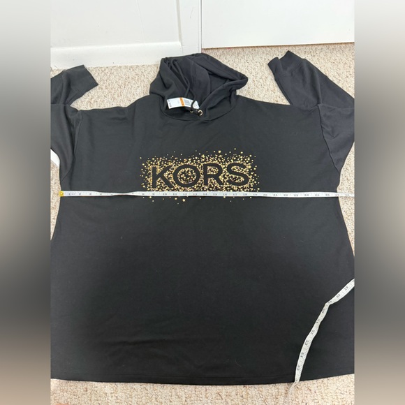 Michael Kors Black Hoodie with Gold Accents size 3X new with tag - Picture 5 of 5